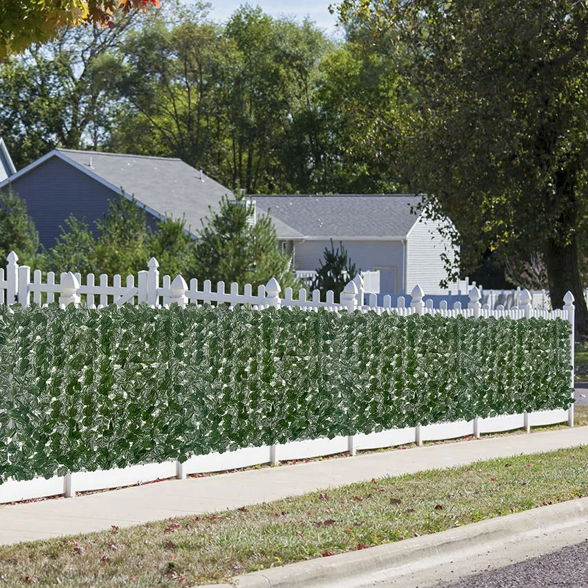Plastic Fake Hedge Wall
